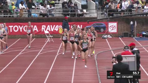 Women's 4x800m Relay, Finals