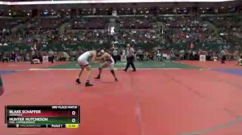 D2-190 lbs 3rd Place Match - Hunter Hutcheson, Mad. Comprehensive vs Blake Schaffer, Louisville
