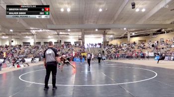 A 138 lbs Cons. Round 1 - Briston Moore, Cascade High School vs Walker Biber, Stone Memorial High School