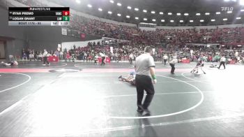 95 lbs Champ. Round 2 - Logan Grant, LAW vs Ryan Premo, Verona Area Wrestling Club