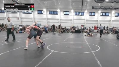 115-120 lbs 5th Place Match - Austin Wilson, Indiana Outlaws vs Cole Ash, Gladiator
