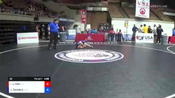 62 lbs Cons. Round 3 - James Holt, California vs Jeremy Sanders, Team Arcata Wrestling Club