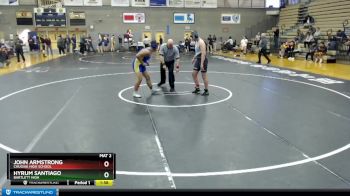 189 lbs Cons. Round 2 - Hyrum Santiago, Bartlett High vs JOHN ARMSTRONG, Chugiak High School