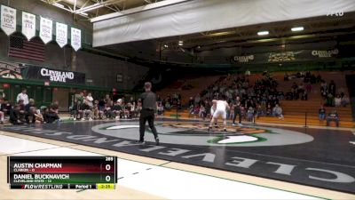 285 lbs Daniel Bucknavich, Cleveland State vs Austin Chapman, Clarion