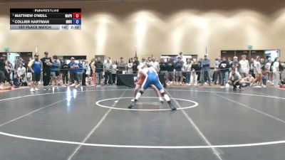 150 lbs 1st Place Match - Matthew O'Neill, Malvern Prep vs Collier Hartman, Mac Wrestling Club