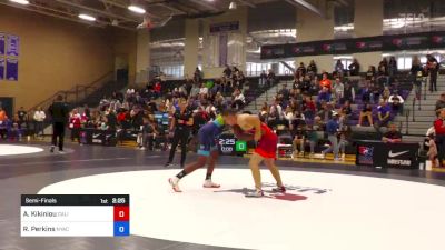 77 kg Semifinal - Aliaksandr Kikiniou, California vs RaVaughn Perkins, New York Athletic Club