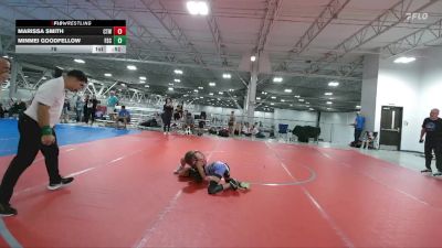 76 lbs Round 4 (6 Team) - Minmei Goodfellow, Florida Scorpions vs Marissa Smith, CTWHALE