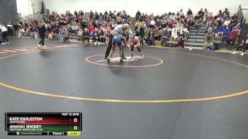 J-3 lbs Round 3 - Kate Eggleston, Unattached vs Amayah Snodey, Westside Wrestling Club