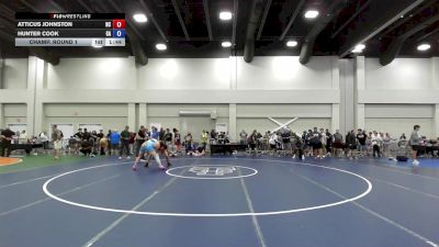 175 lbs Champ. Round 1 - Atticus Johnston, NC vs Hunter Cook, GA