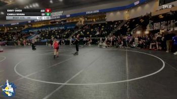 145 lbs 19th Place Match - Emmy Owen, Algona vs Camila Rivera, Iowa City West