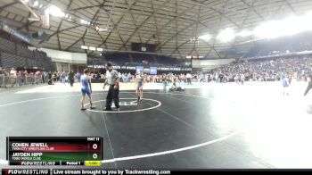 84 lbs Quarterfinal - Jayden Hipp, Toro World Club vs Cohen Jewell, Twin City Wrestling Club