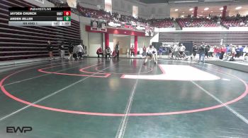 155 lbs Rr Rnd 1 - Jayden Church, Unattached vs Arden Jellen, Rogers High School Girls