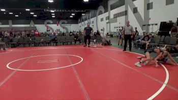 100 lbs 2nd Wrestleback (8 Team) - Noah Brown, M2 RED (PA) vs Easton Jorgenson, LaCrosse Area Wrestlers(WI)