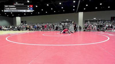 215 lbs Cons. Round 4 - Trey Tunnell, OK vs Cael Barber, TX