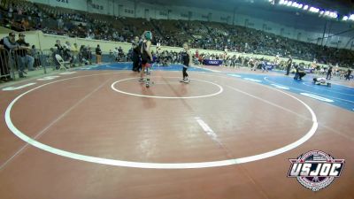 65 lbs Round Of 16 - Raelee Gray, Duncan Demon Wrestling vs Avery Ashley, Hinton Takedown Club