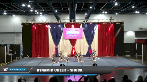 Dynamic Cheer - Shock [2021 L1.1 Youth - PREP - Small - A Day 1] 2021 The American Spectacular DI & DII