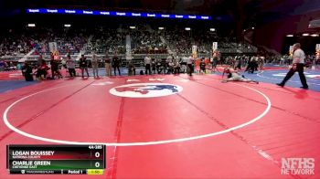 4A-285 lbs Semifinal - Logan Bouissey, Natrona County vs Charlie Green, Cheyenne East