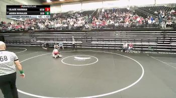 4A 132 lbs Champ. Round 1 - Glade Harman, Mt View vs Aiden Rosales, Sky View