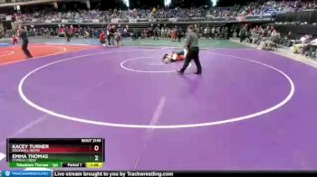 6A - 185 lbs Quarterfinal - Emma Thomas, Cypress Creek vs Kacey Turner, Rockwall Heath