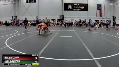 138 lbs Round 4 (8 Team) - Jack Cusumano, Prime Wrestling Gold vs Ben Whittaker, Scanlan WA