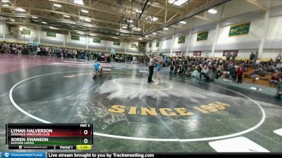 105 lbs Champ. Round 1 - Lyman Halverson, Sundance Wrestling Club vs Soren Swanson, Eastside United