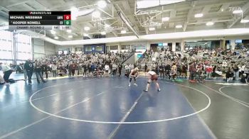 120 lbs Champ. Round 2 - Kooper Nowell, Canyon View vs Michael Wessman, Lone Peak