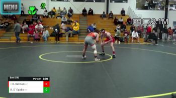 133 lbs Semifinal - David Gelman, Wabash vs Brandon D`Egidio, Heidelberg