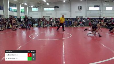 85 lbs Round 5 - McMullan Braydan, Black Iron Society vs Maximus Flanagin, Jacket Wrestling Club