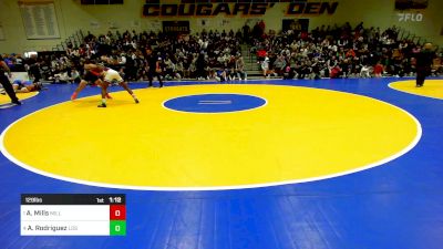 129 lbs Semifinal - Antonio Mills, Mill Creek (GA) vs Antonio Rodriguez, Los Gatos