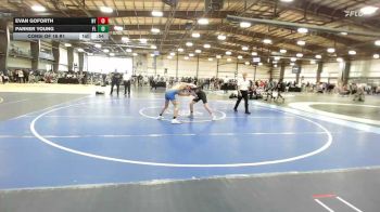 95 lbs Consi Of 16 #1 - Evan Goforth, NY vs Parker Young, FL