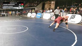 D 1 190 lbs Cons. Round 2 - Brennan Cascio, Brother Martin vs Wilmer Henrriquez, Riverdale