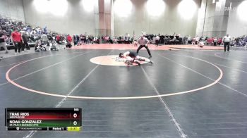 165 lbs Cons. Semi - Noah Gonzalez, St. Pius X (Kansas City) vs Trae Rios, Westmoore