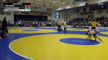 129 lbs Round Of 16 - Siraj Sidhu, Clovis North vs Cooper Mathews, Cherokee Trail (CO)