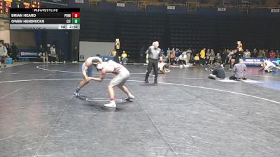 174 lbs Round Of 32 - Brian Heard, Penn vs Owen Hendricks, The Citadel
