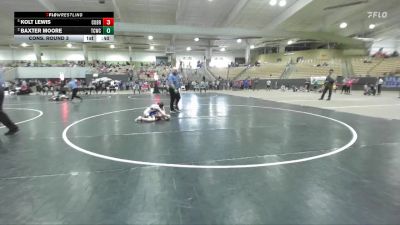 55 lbs Cons. Round 3 - Kolt Lewis, TN Wrestling Academy vs Baxter Moore, Fairview Jackets Youth Wrestling
