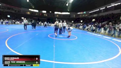 165 lbs Semifinal - Enzo Morales, Walden Grove vs David `Max` Arneson, Marana