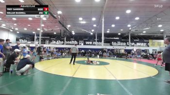 49 lbs Semifinal - Trey Sanders, Mat Assassins - K6 vs Kellan Bagnell, Apache - K6
