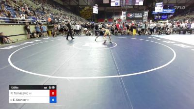 132 lbs Rnd Of 32 - Peter Tomazevic, WI vs Evan Stanley, IN