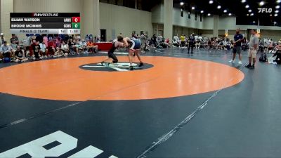 150 lbs Finals (2 Team) - Brodie Mcinnis, Gulf Coast WC vs Elijah Watson, All American WC