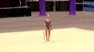 Victoria Kobelev - Hoop, STLE - 2021 USA Gymnastics Championships