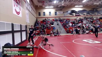 63 lbs Semifinal - Brooks Stendera, Ascend Wrestling Academy vs Delphina Wiygul, Lake Stevens Wrestling Club