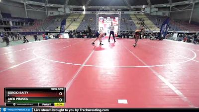 187 lbs Cons. Semi - Jack Praska, ND vs Sergio Baity, IL