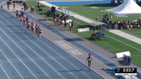 Youth Girls' 1500m Championship, Finals 1 - Age 14