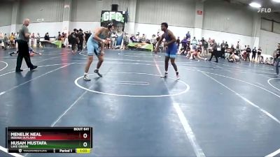 167 lbs Champ. Round 3 - Husam Mustafa, Lake Gibson vs Menelik Neal, Indiana Outlaws