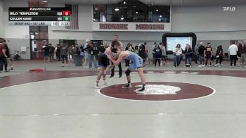 157 lbs Consi Of 8 #1 - Billy Templeton, Franklin & Marshall vs Cullen Kane, North Carolina