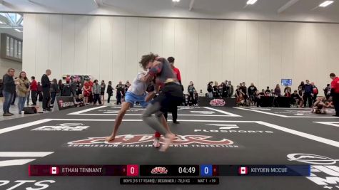 Ethan Tennant vs Keyden McCue 2024 ADCC Niagara Open