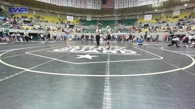 95 lbs Semifinal - Haylee Cook, Pottsville Apache Youth Wrestling vs Brekyn Boyle, Honey Badger Wrestling Club