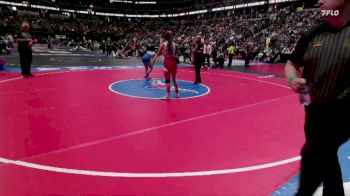 G110-4A 3rd Place Match - Keily Molina Deleon, Fort Morgan Girls vs Izabella Martinez, Las Animas Girls