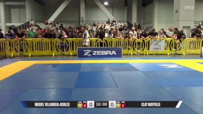 Clay Mayfield vs Miguel Villarreal-Robles 2025 American National IBJJF Jiu-Jitsu Open Championship