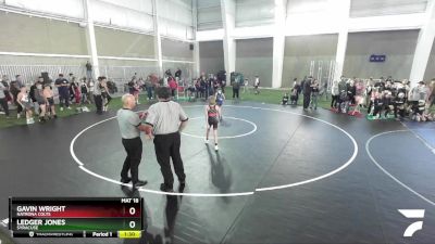 75 lbs Quarterfinal - Ledger Jones, Syracuse vs Gavin Wright, Natrona Colts